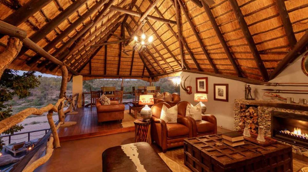 Le salon dans le parc Kruger