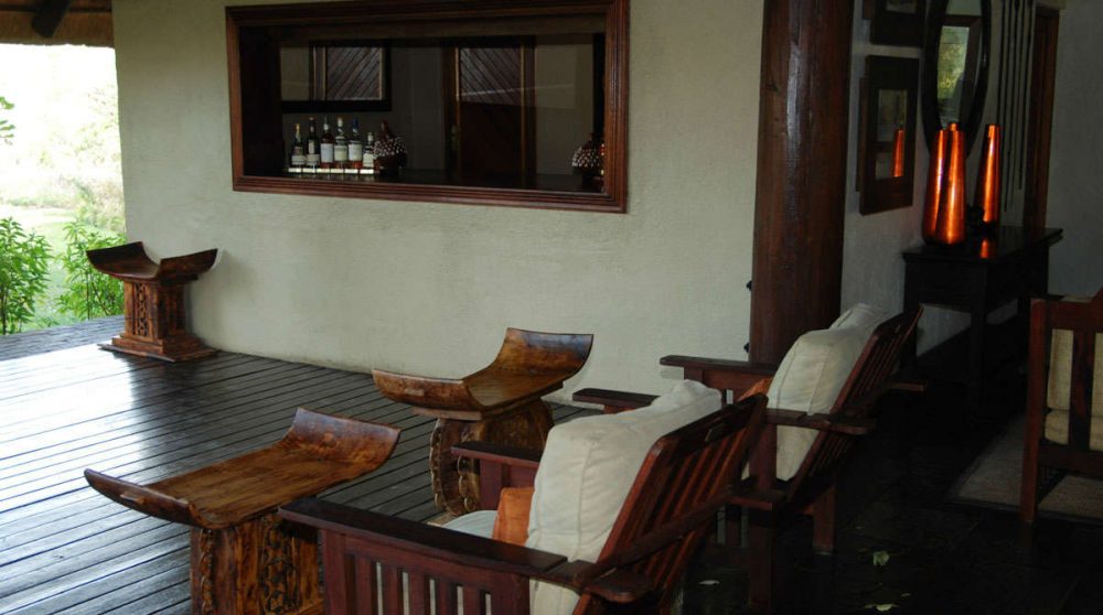 Espace détente sur la terrasse