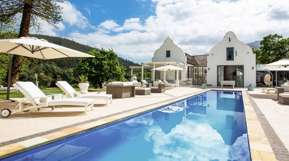 La piscine en Afrique du Sud