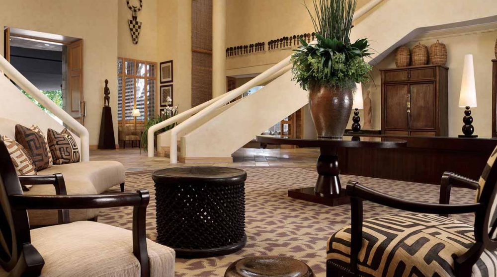 Autre vue de l'entrée en Afrique du Sud