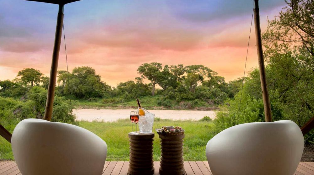 La vue depuis la terrasse