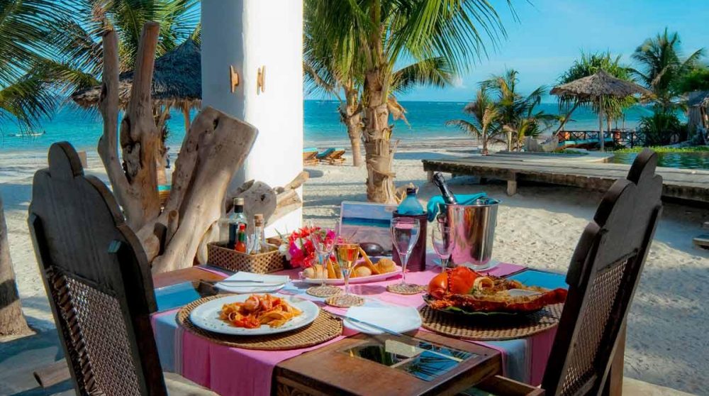 Déjeuner sur la plage