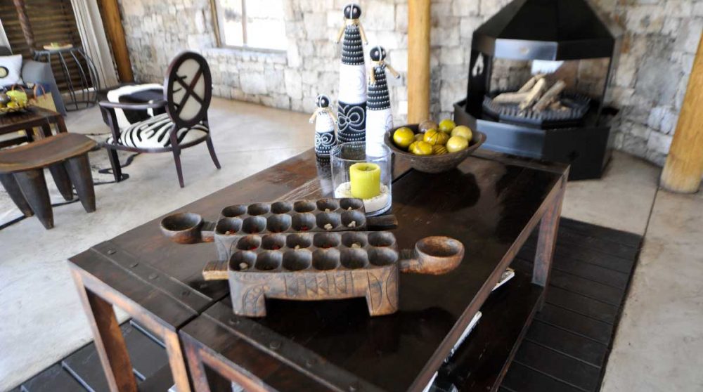 La décoration dans la tente