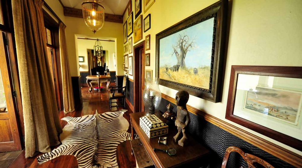 La décoration au lodge