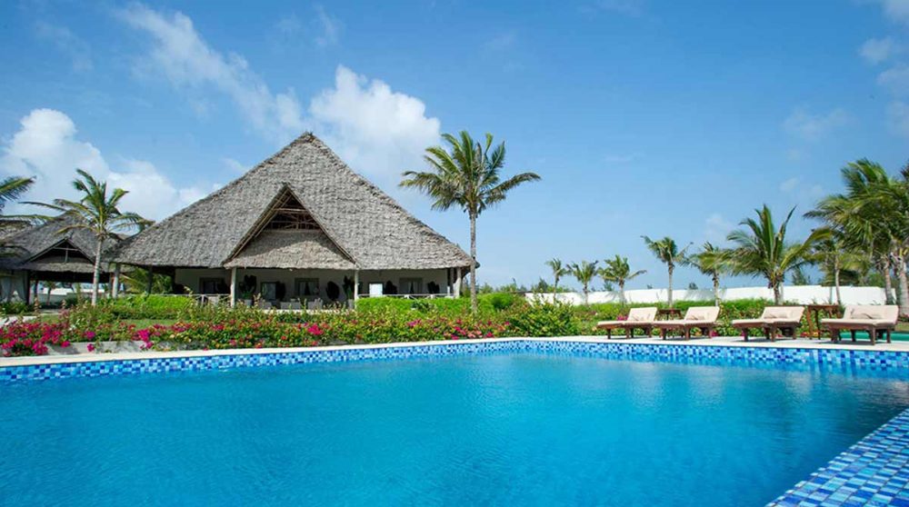 La piscine à Zanzibar