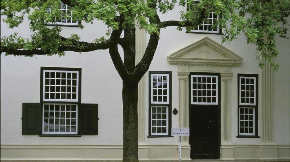 L'architecture cape dutch de Stellenbosch