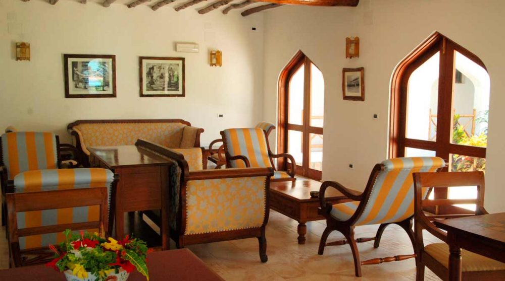 Le salon à Zanzibar
