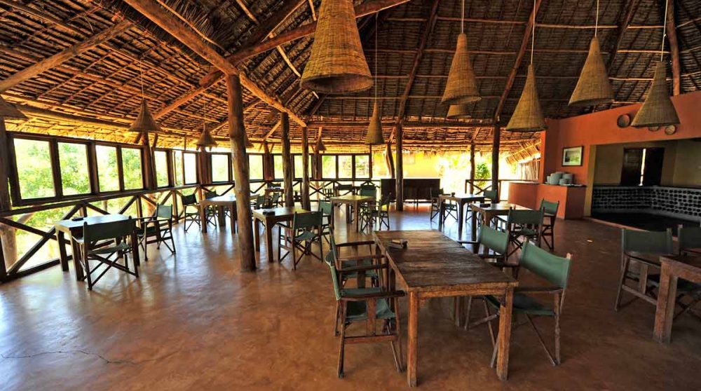 Le restaurant en Tanzanie