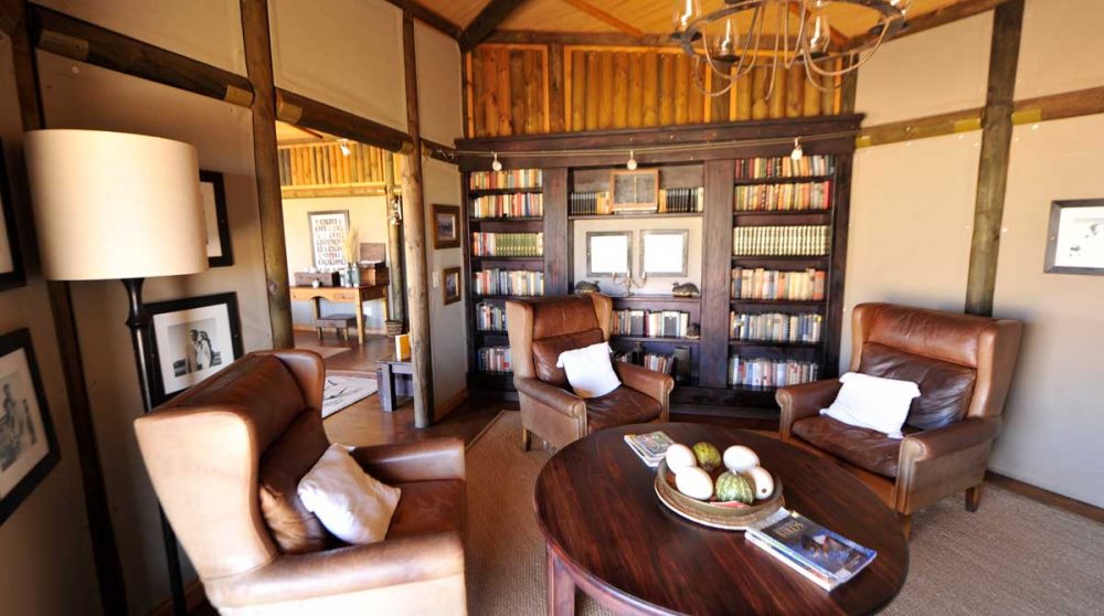 La bibliothèque à Namib