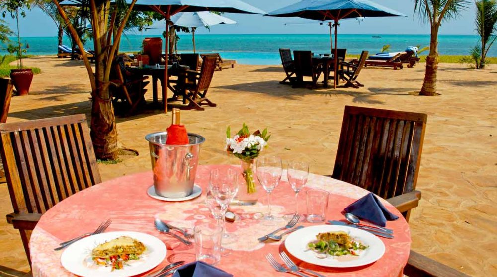 Repas sur la plage