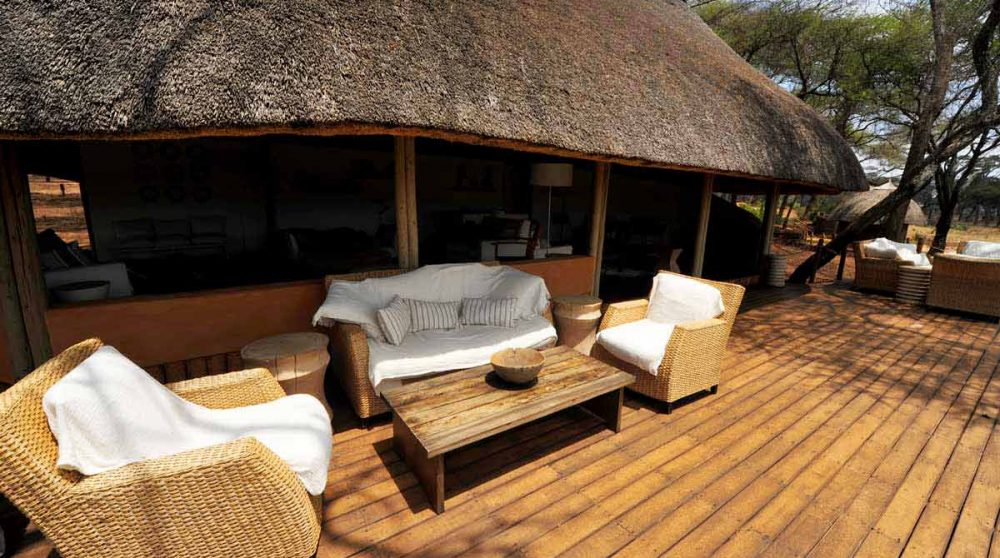 Un salon en plein air en Tanzanie