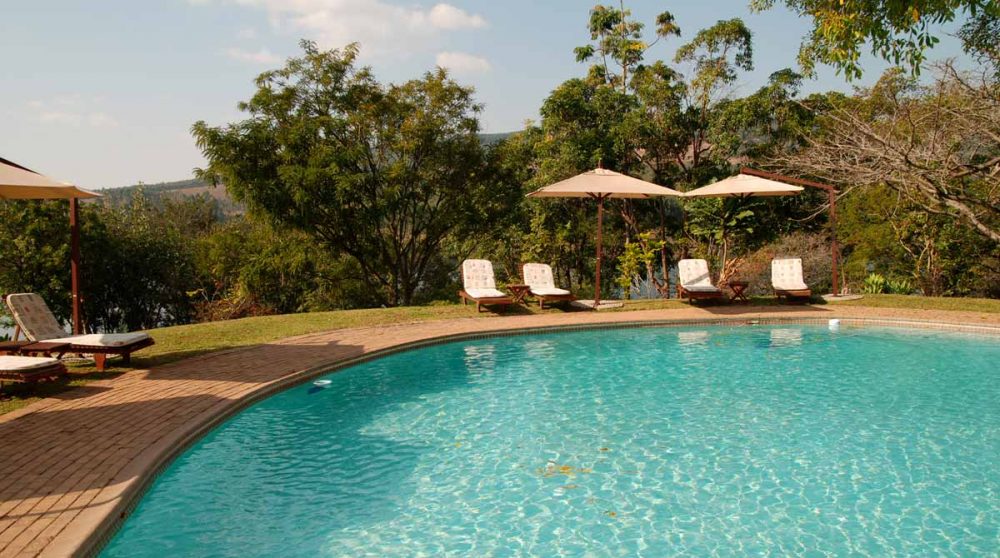 La piscine de l'hôtel à Mpumalanga