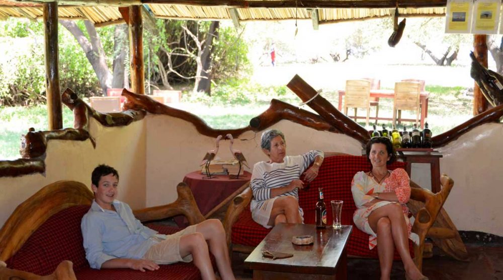 Coin détente au Lac Natron