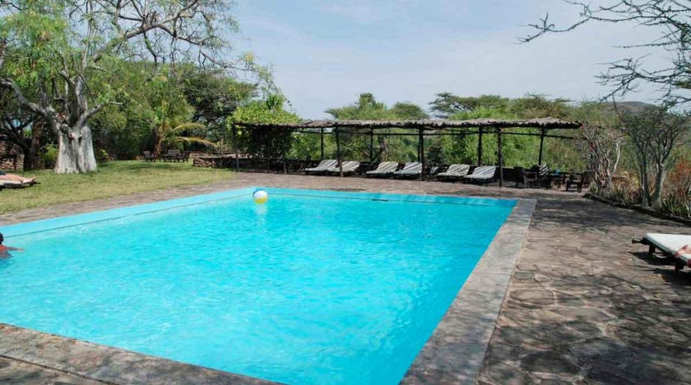 La piscine au lac Baringo