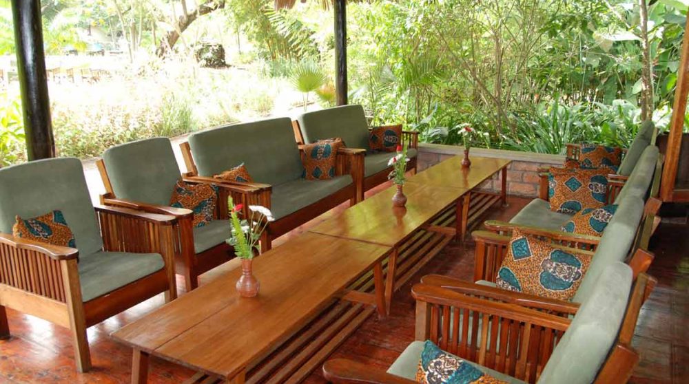 Autre vue du salon à Arusha