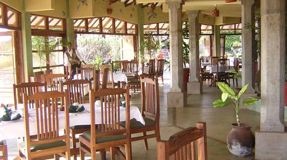 Autre vue du restaurant en Tanzanie