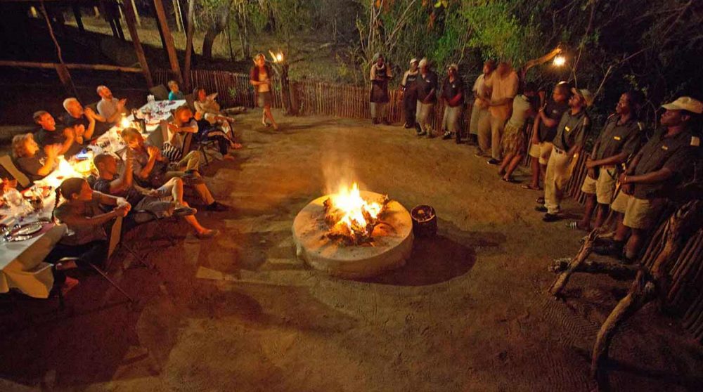 Spectacle traditionnel en Afrique du Sud