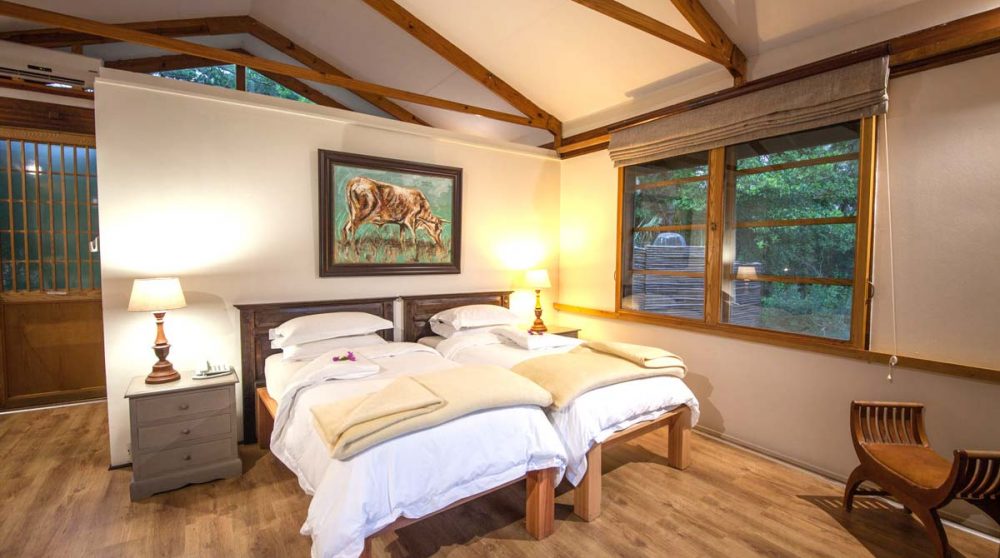 L'intérieur de la chambre