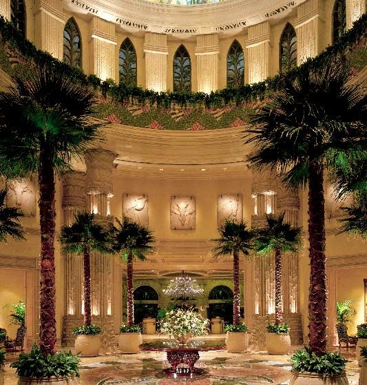 Le hall d'entrée à Sun City