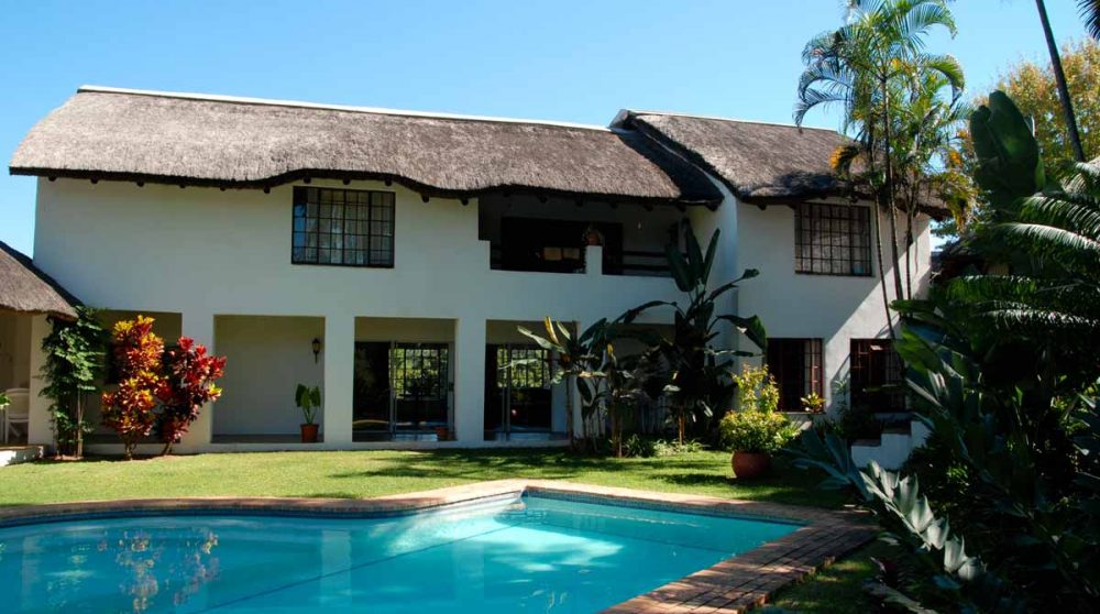 Autre vue sur le jardin à Mpumalanga