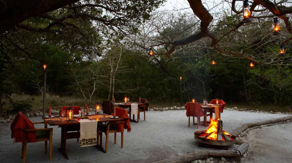 Le dîner à la belle étoile