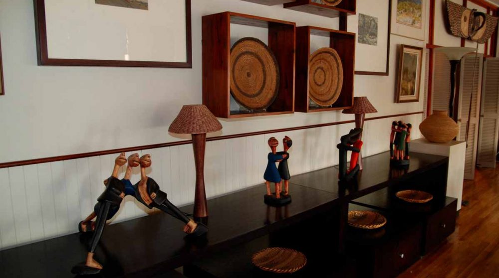 La décoration au restaurant en Afrique du Sud