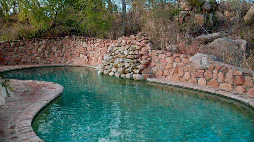 La piscine en Afrique du Sud