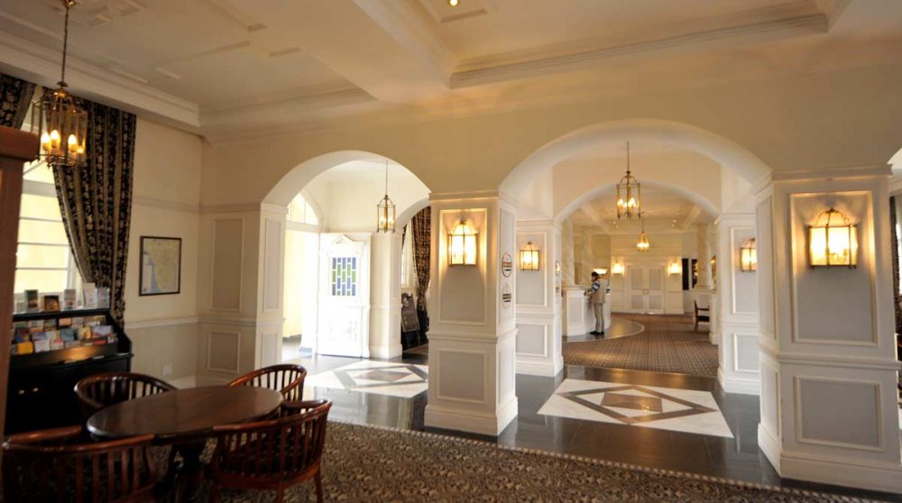 Autre vue de l'accueil à Swakopmund