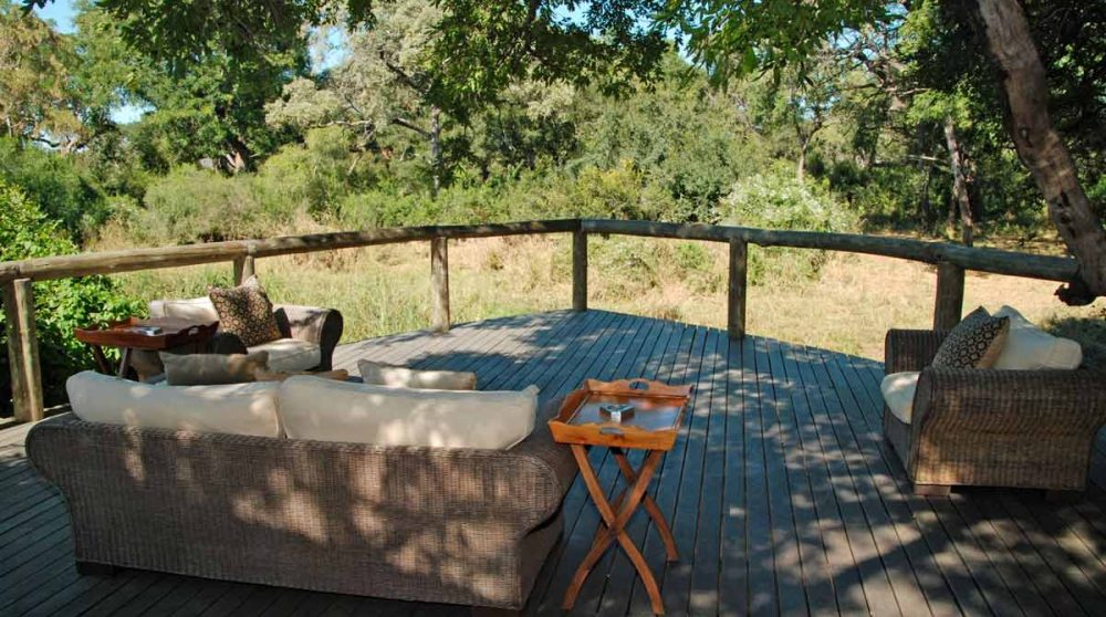 La terrasse en Afrique du Sud