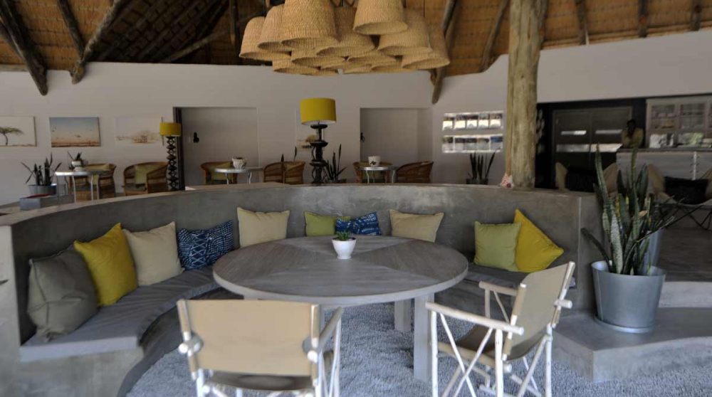 Banquette et fauteuils en Namibie