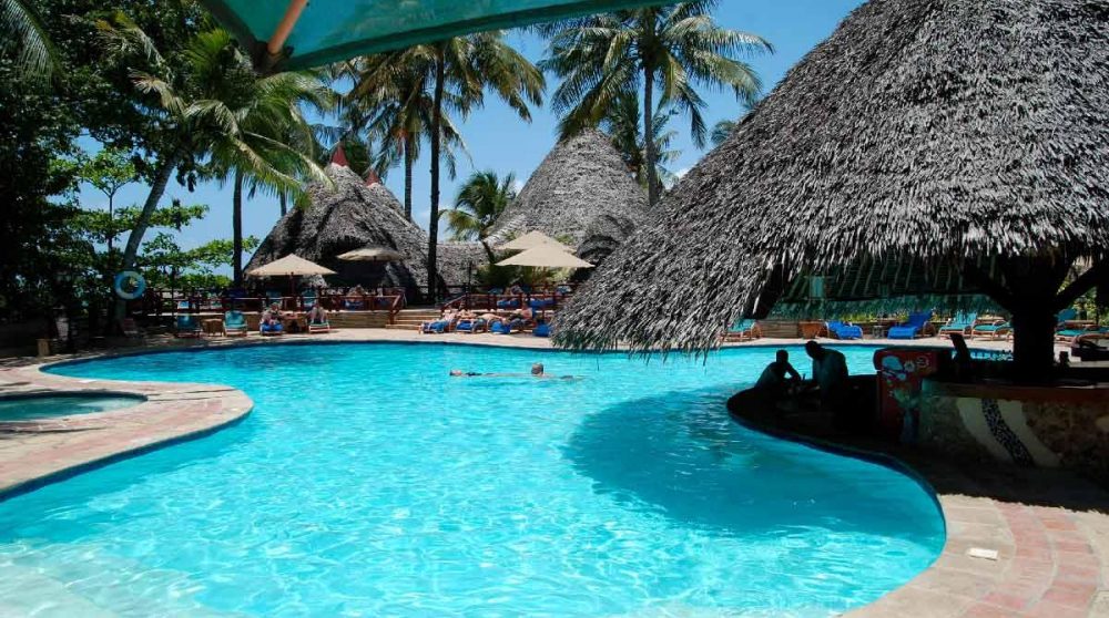 La grande piscine à Mombasa