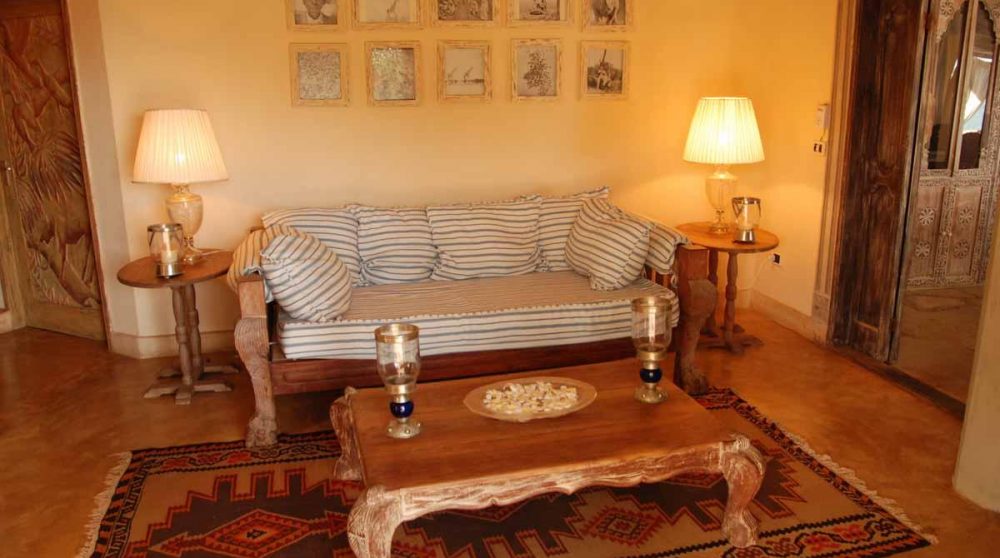 Décoration au salon à Mombasa