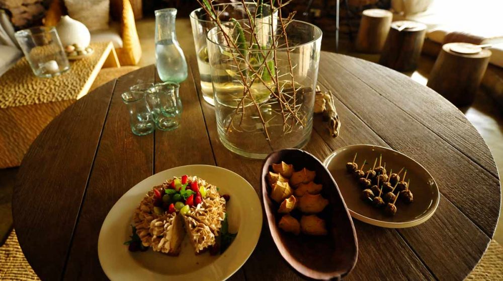 Dégustation de bienvenue dans le parc du Serengeti