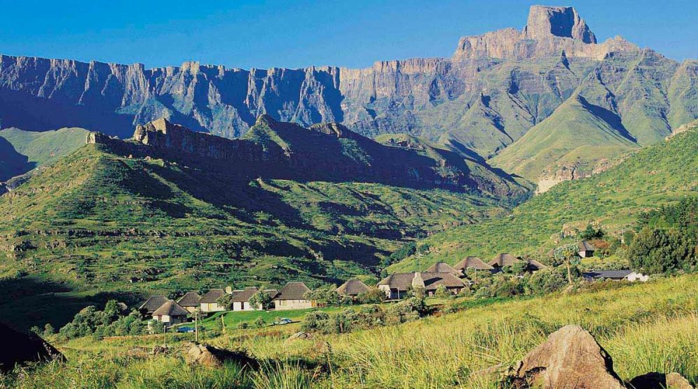 L'Amphithéâtre dans le Drakensberg
