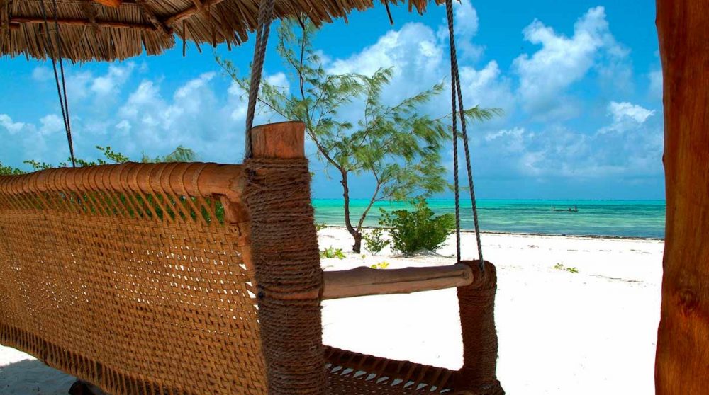 Balancelle sur la plage