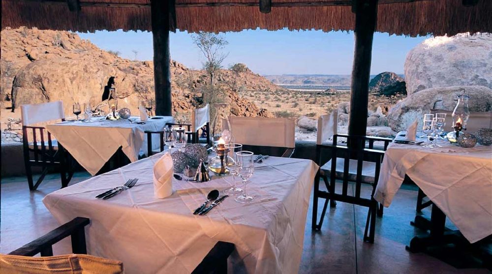 La vue depuis le restaurant