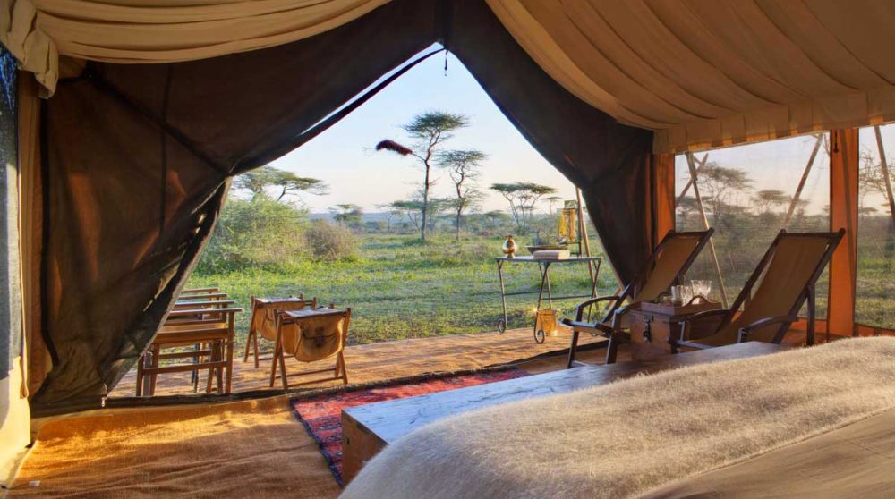 Autre aperçu d'une tente