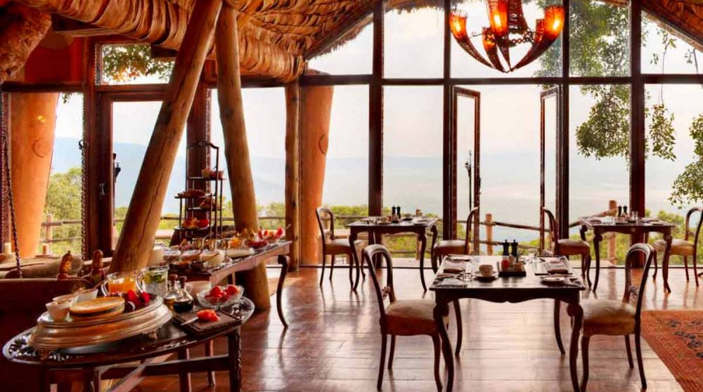 La vue depuis le restaurant