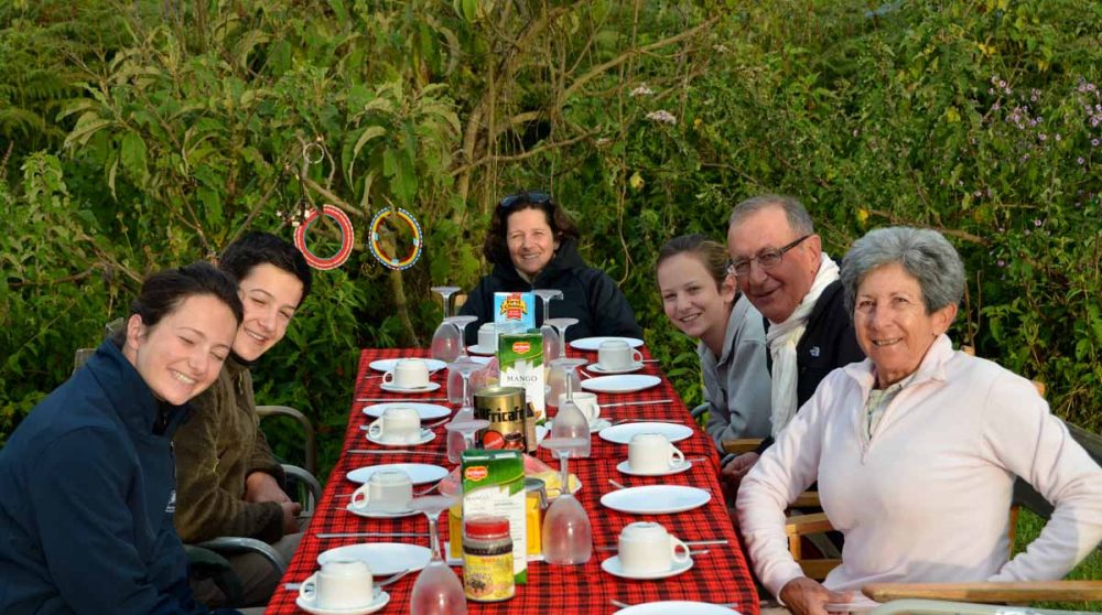 A l'heure du petit-déjeuner