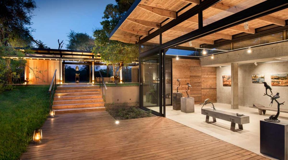 La galerie d'art près du parc Kruger