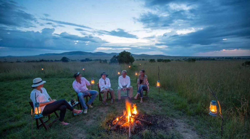 Rencontres autour du feu de camp