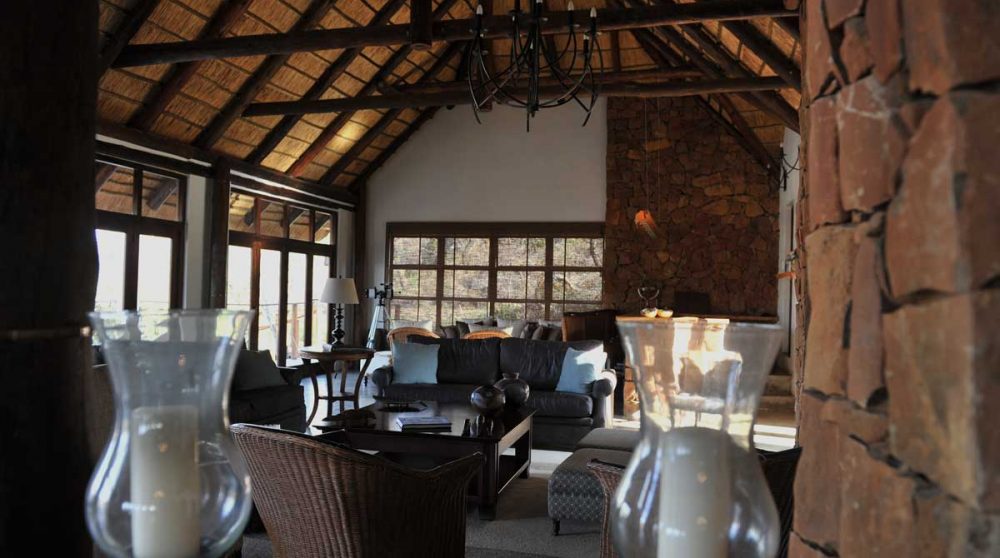 Décoration à l'intérieur du lodge