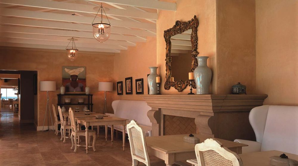 L'intérieur de l'hôtel