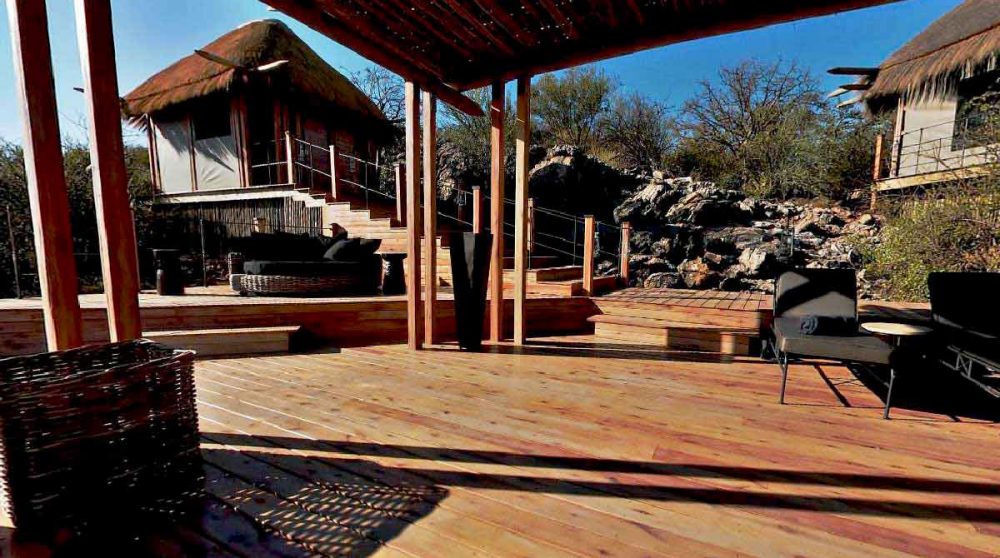 Détente sur la terrasse