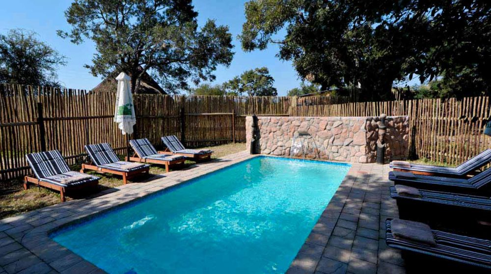 La piscine de l'hôtel