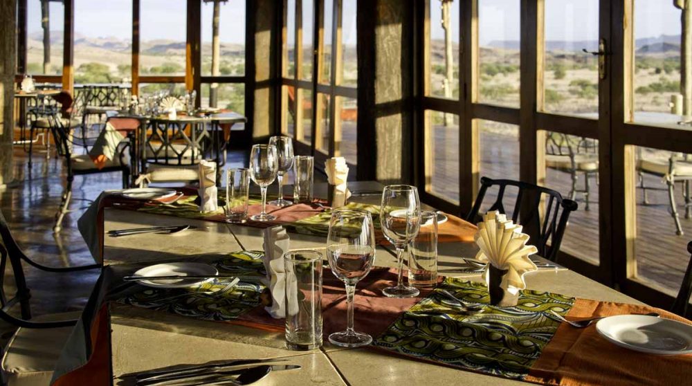 Une table au restaurant