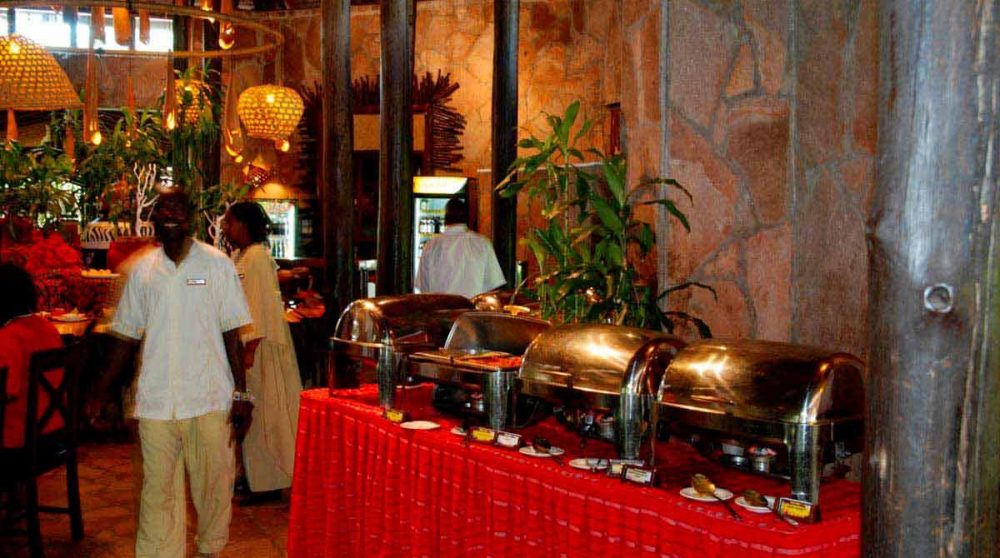 Le restaurant au Kenya