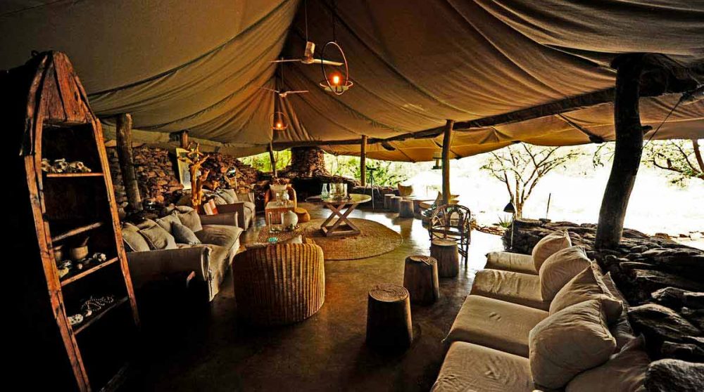 Autre aperçu de la tente