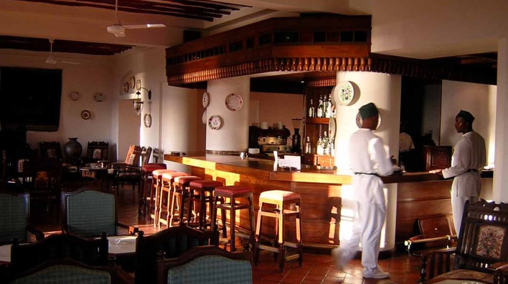 Le bar du restaurant