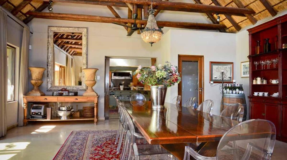 La salle à manger intérieure